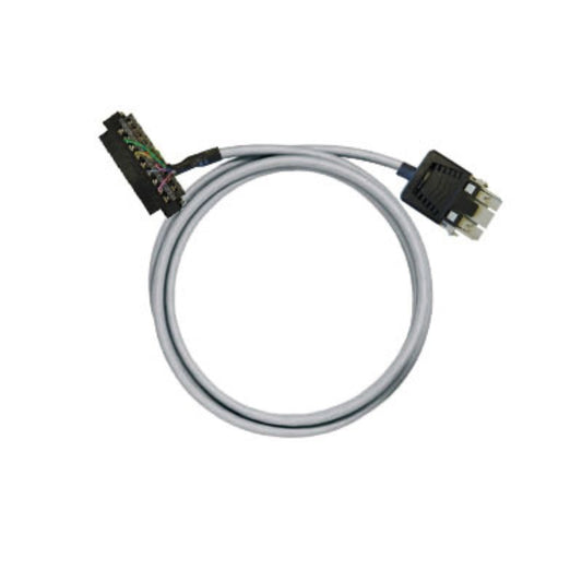 7789025010 - 1m PVC Pre-assembled Digital Signal Cable for Rockwell PLC