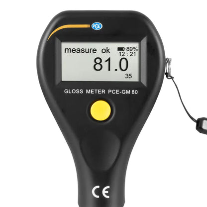 PCE-GM 80 - Precision Gloss Meter with 60° Sensor and 1245 Data Storage
