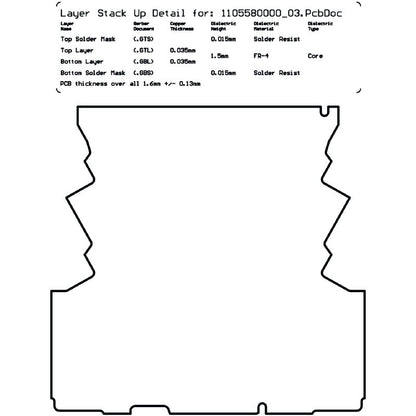 1105580000 - Green PCB Housing for Self-Assembly, 1.6mm Width