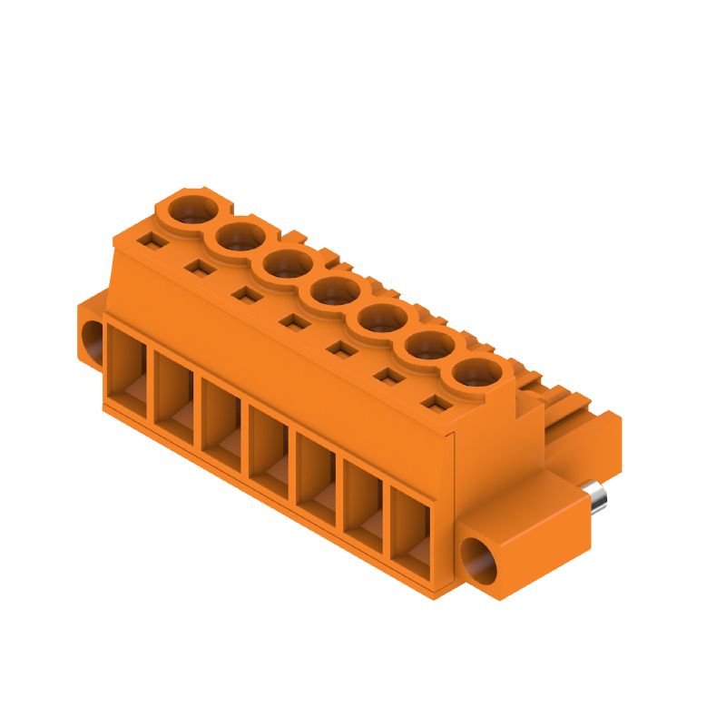 1955750000 - 5.00mm Female PCB Connector, 7-Pole, 180° Angle  (Pack of 36)