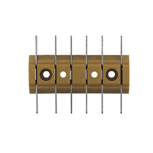 0479720000 - 12-Connection Yellow Terminal Strip for 2.5 mm² Conductors  (Pack of 100)