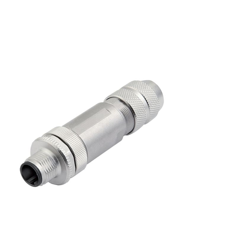 1467840000 - M12 Gold-Plated Connector, IP67 Rated, 8mm Max Cable Diameter