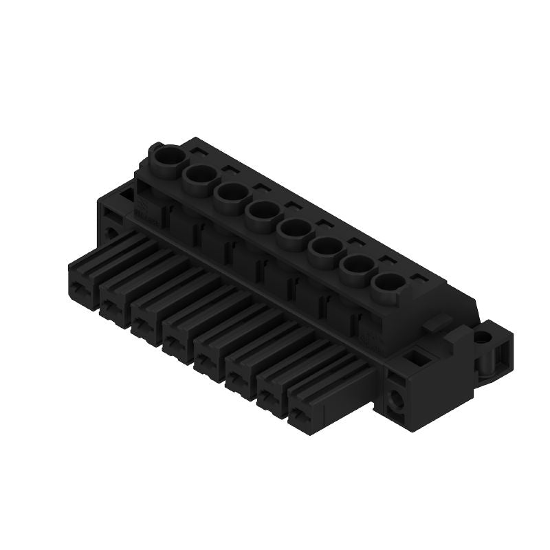 1929800000 - 7.62mm Female PCB Connector, 8 Poles, 180° Orientation  (Pack of 50)
