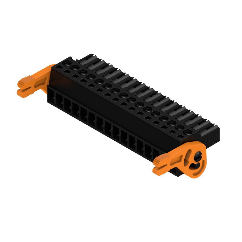 1688020000 - 16-Pole 3.50mm Female PCB Connector, 180° Angle  (Pack of 24)