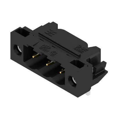1306390000 - 5mm Pitch Black PCB Plug-In Connector with Solder Flange  (Pack of 72)