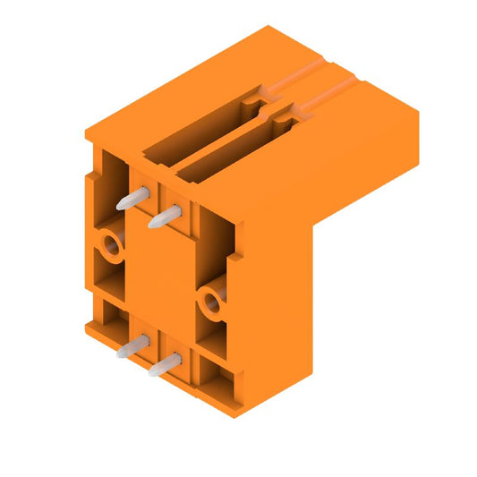 1034980000 - 3.81mm 4-Pole Orange PCB Connector with THT Solder Pins  (Pack of 50)