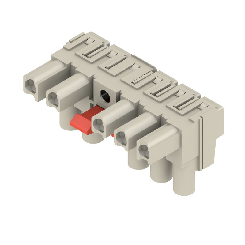 2008110000 - 7.62mm 5-Pole Female PCB Connector, 180° Angle  (Pack of 30)