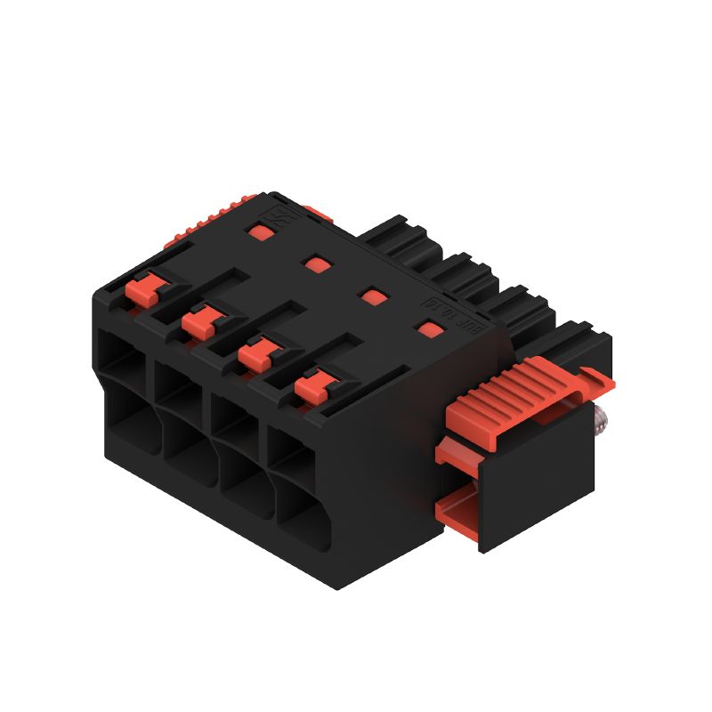 2493360000 - 10.16mm 4-Pole Female PCB Connector with Push-in System  (Pack of 20)