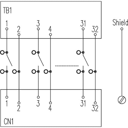 1223030000 - 95mm Deep 1-Wire Interface with Tension-Clamp Connection