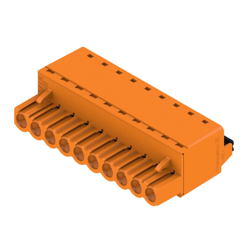 1013770000 - 5.08mm PCB Connector, 10 Poles, 180° Angle, Push-in Actuator  (Pack of 36)