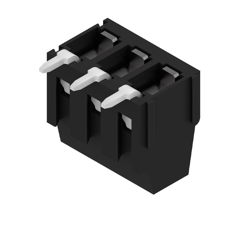 1716050000 - 3-Pole 5.08mm PCB Terminal, Black with 3.5mm Solder Pins  (Pack of 500)