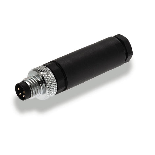 1803850000 - M8 Connector, Gold-Plated, 4 Poles, 3.5-5mm Cable Diameter