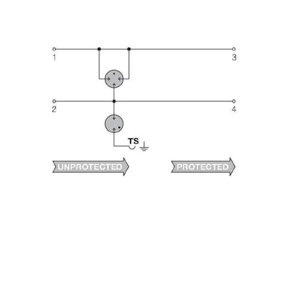 1064040000 - 55V Surge Protector for Instrumentation, 20kA Protection