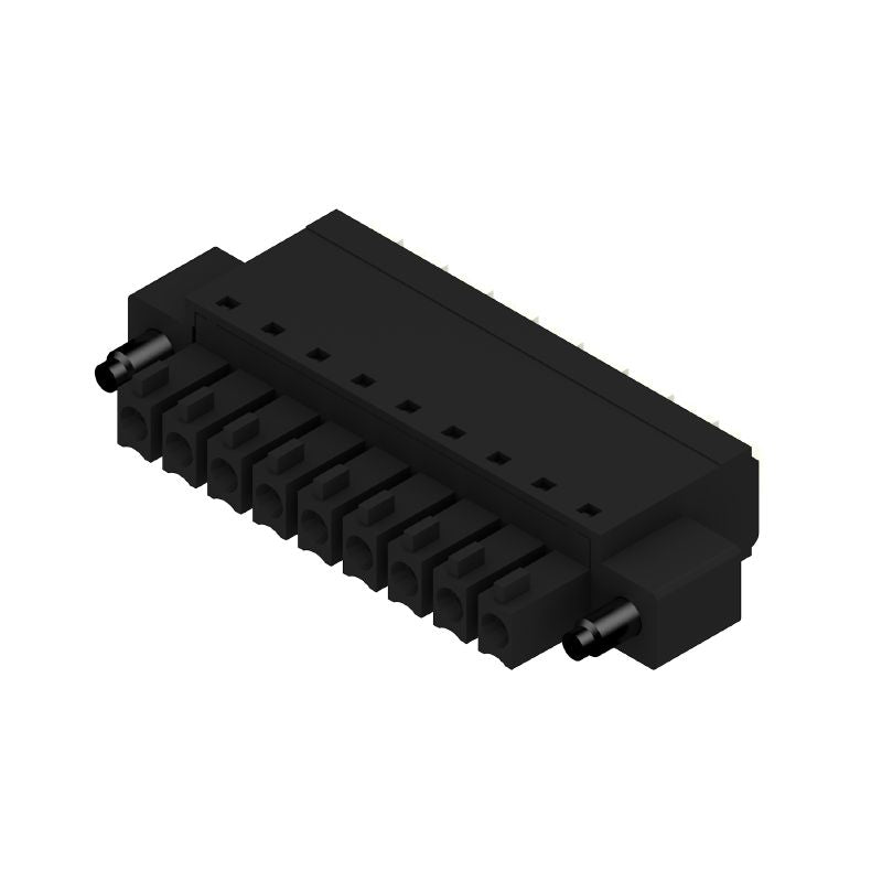 2541960000 - 3.81mm 9-Pole PCB Connector, 180° Angle, 50 Pieces  (Pack of 50)
