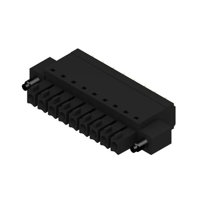 2541960000 - 3.81mm 9-Pole PCB Connector, 180° Angle, 50 Pieces  (Pack of 50)