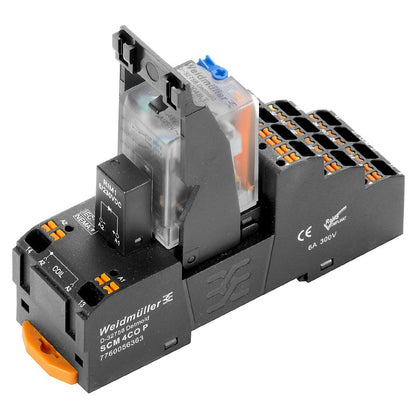 2576140000 - 24V DC Relay Module with 4 Contacts & Test Button  (Pack of 10)