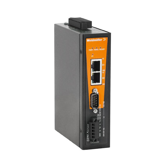 1242080000 - IP30 Rated Serial to Ethernet Converter with Dual RJ45 Ports