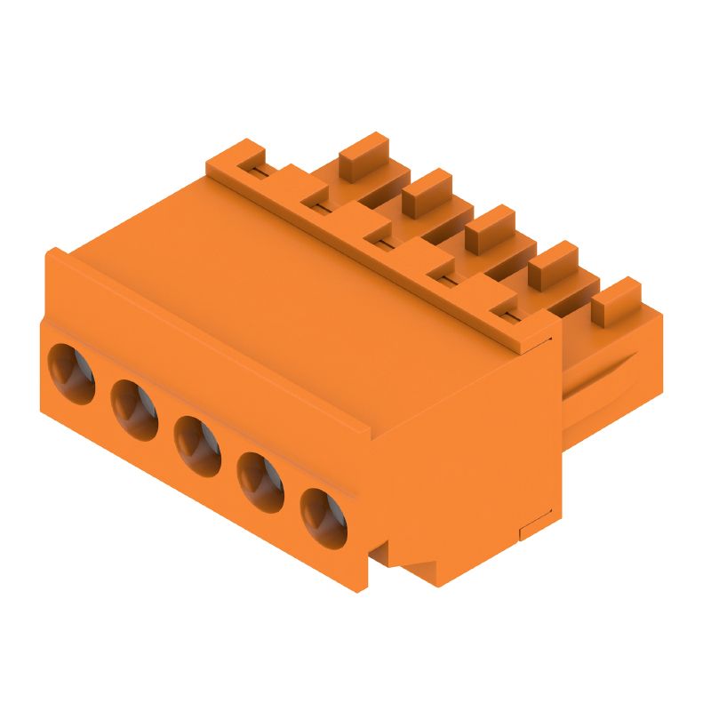 1940220000 - 3.81mm 5-Pole PCB Connector with 270° Clamping Yoke  (Pack of 50)
