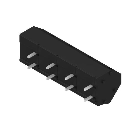1953140000 - 10mm PCB Terminal with 4 Poles at 135° Angle  (Pack of 100)