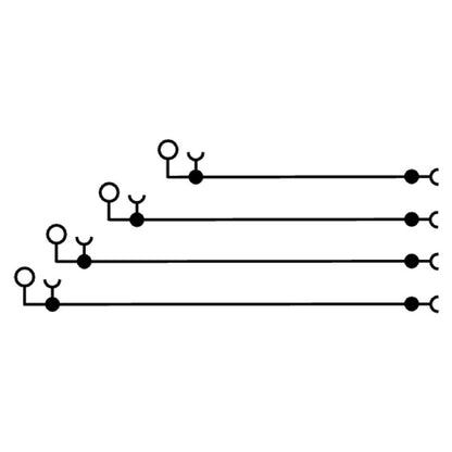 1906960000 - Multi-Tier Terminal with 2.5 mm² Connections  (Pack of 50)