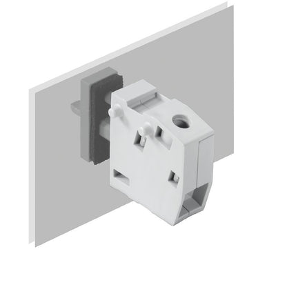 1003910000 - 4mm² Feed-Through Terminal, Grey PA, 500V Rated  (Pack of 50)