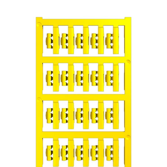 1813210000 - Yellow 21x5.8mm SlimFix Clip for 1.5-2.5mm Cables  (Pack of 200)