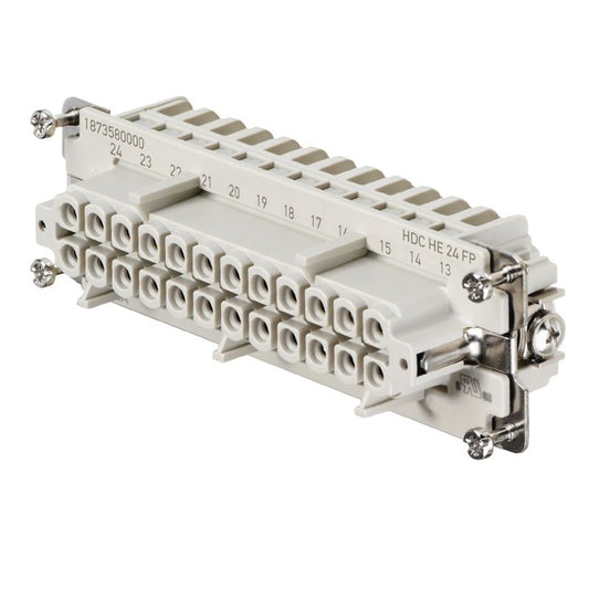 1873580000 - 24-Pole Female Insert, 500V, 16A, 111mm Deep