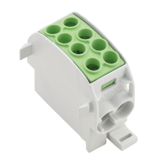 1561670000 - Green Terminal with 4 Connections, 35 mm², 202 A Rating  (Pack of 5)