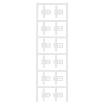 1025310000 - White 30x12.5mm Fix Clip for Cables, RoHS Compliant  (Pack of 60)