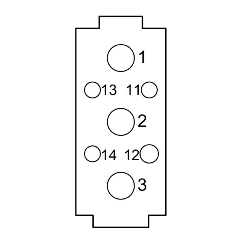 2748370000 - 500V Power Module, 40A, 7 Poles, RoHS Compliant  (Pack of 5)