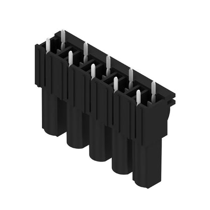 1122100000 - 5-Pole Black PCB Plug-In Connector, 7.62mm, 180° Orientation  (Pack of 48)