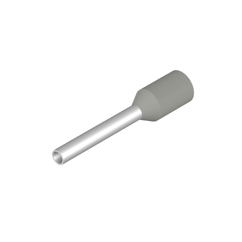 9019050000 - Grey Plastic Collar Wire Ferrule, 2.8mm, 16mm Length  (Pack of 500)