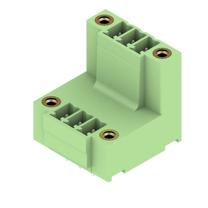 1035160000 - 3.81mm PCB Male Connector with 6 Poles and Flange Mount  (Pack of 50)