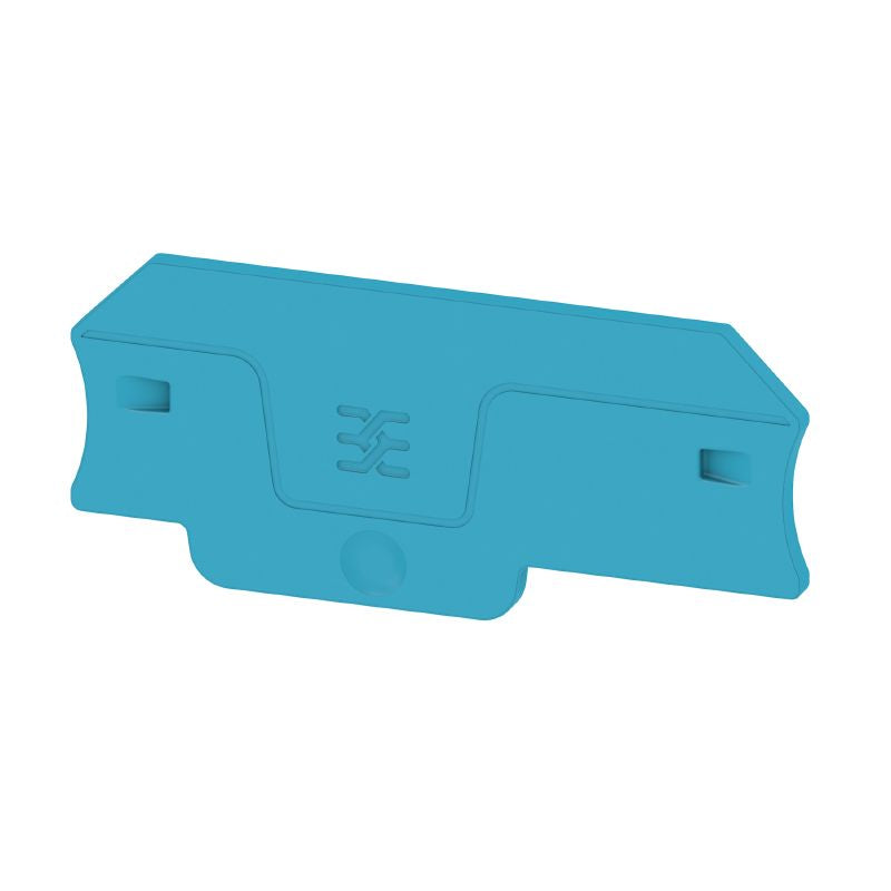2898840000 - 66.3mm Blue End Plate, RoHS Compliant, V-0 Rated  (Pack of 20)
