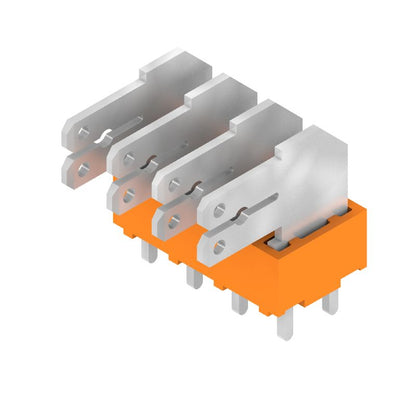 9511430000 - 5mm 4-Pole Tinned Circuit Board Terminal, 90° Angle  (Pack of 100)