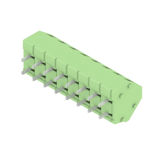 1812120000 - 5.00 mm PCB Terminal, 8 Poles, 135° Angle, Tension-Clamp  (Pack of 100)