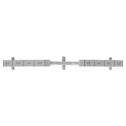 1230060000 - Grey 2mm Horizontal Partition Plate - RoHS Certified  (Pack of 10)