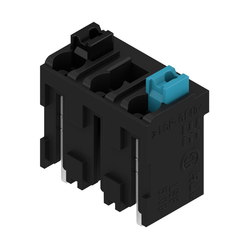 2766130000 - 5.08mm 3-Pole Printed Circuit Board Terminal, Black  (Pack of 38)
