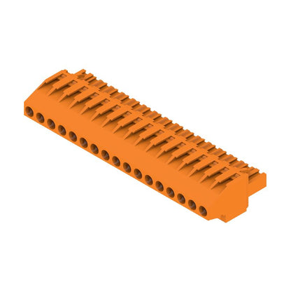 1958730000 - 5.00mm 17-Pole Female Plug Connector, 270-Degree Angle  (Pack of 18)