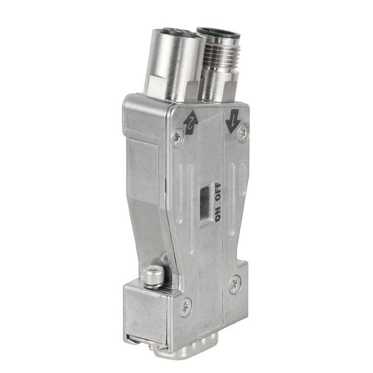 1555290000 - RoHS Compliant M12 D-Sub Connector with 180° Elbow Design