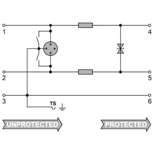 1064170000 - Surge Protection Device 24VAC/DC, 81mm Depth, UL Certified  (Pack of 10)