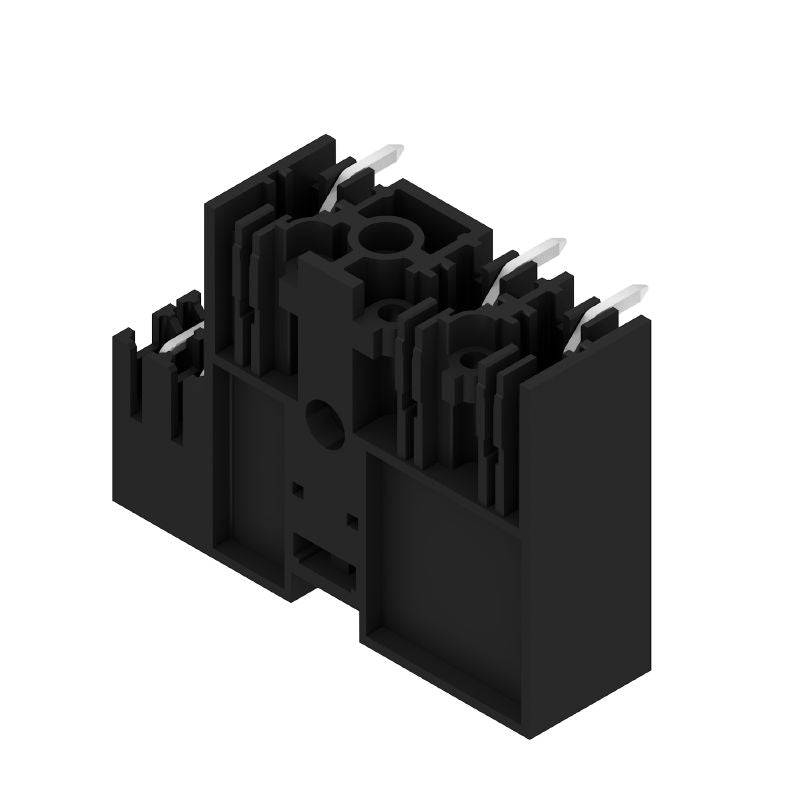 1089610000 - 7.62mm 3-Pole PCB Connector with THT Solder, Black Box  (Pack of 48)