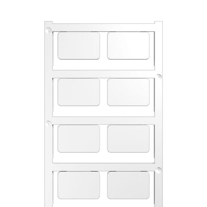 1699860000 - White 18x27mm SwitchMark Holder with 80 Device Markers  (Pack of 80)