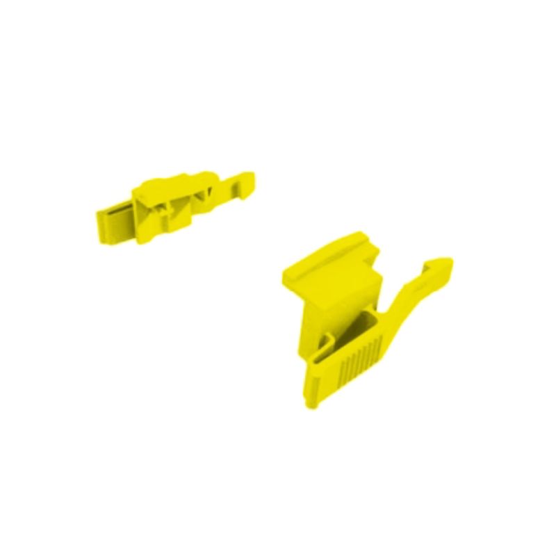1878620000 - Yellow ZVR ZPS2.5 Locking Clip, 15mm Depth  (Pack of 20)