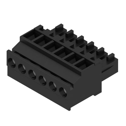 1798590000 - 3.81mm 6-Pole Female PCB Connector with Clamping Yoke  (Pack of 50)