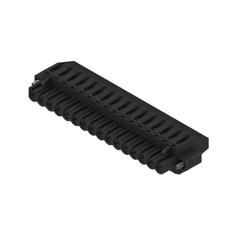1960580000 - 16-Pole 5mm Female PCB Plug Connector, 90° Design  (Pack of 18)