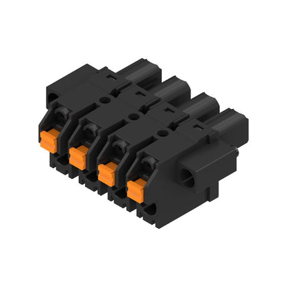 1903530000 - 4-Pole PCB Plug-In Connector, 180° Angle with PUSH IN Design  (Pack of 42)