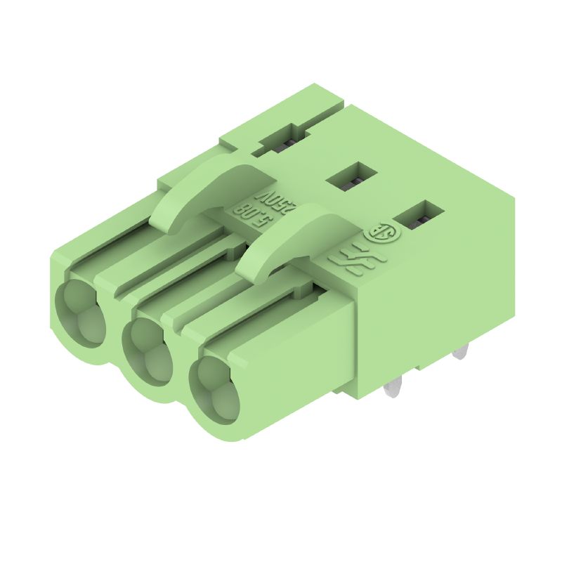 2004000000 - 5.08mm Pitch 3-Pole Female PCB Connector at 90° Angle  (Pack of 120)