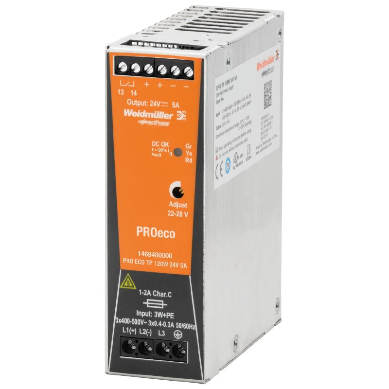 1469580000 - 120W 12V Power Supply Unit, 10A Certified Reliability