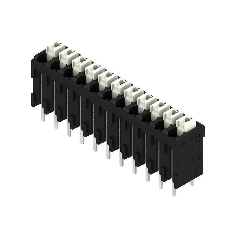 1825890000 - 3.81mm PCB Terminal, 11 Poles, Push-In Connector, Black  (Pack of 13)